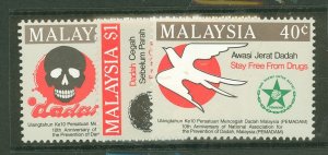 Malaysia #337-339  Single (Complete Set)