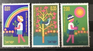 Israel 1975  #552-4, MNH, CV $.75