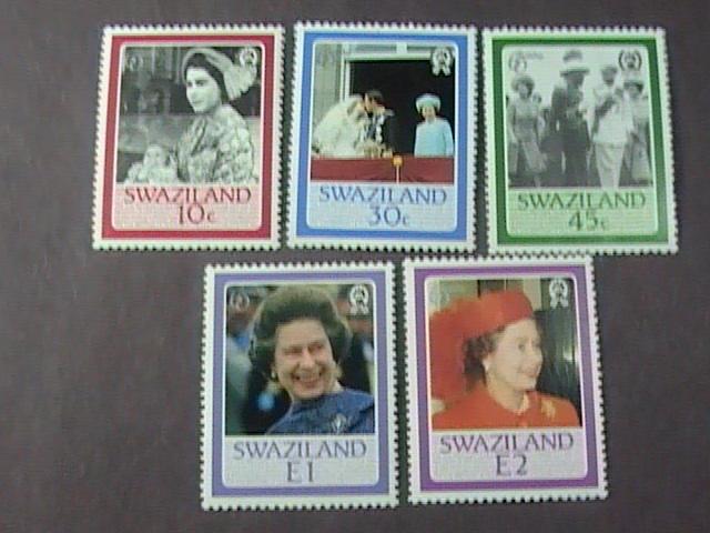 SWAZILAND # 490-494-MINT NEVER/HINGED----COMPLETE SET----1986