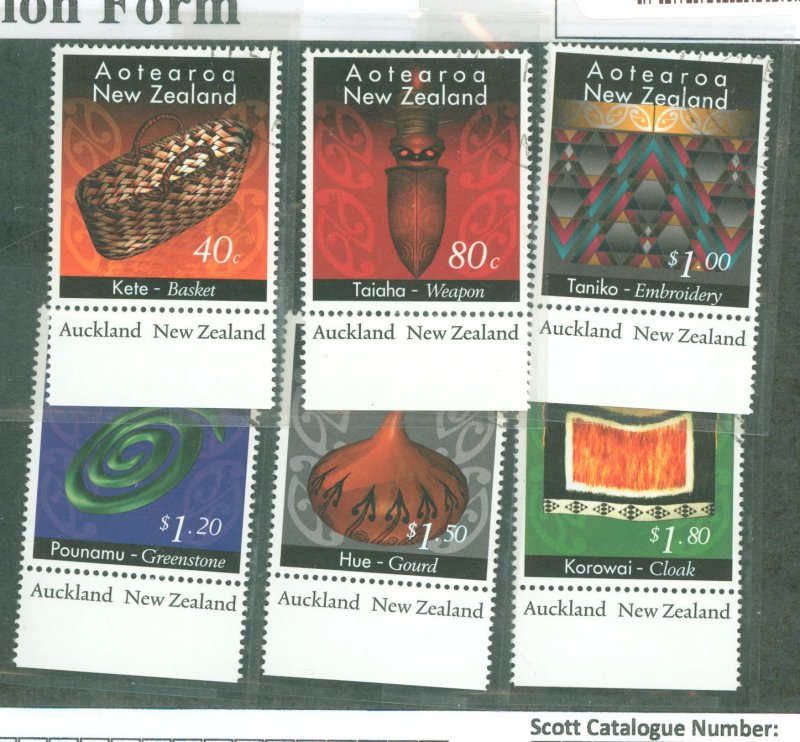 New Zealand #1329-1334  Single (Complete Set)