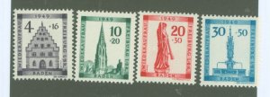 Germany/Baden (5N) #5NB5-8 Unused Single (Complete Set)