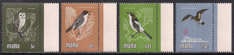 Malta 580-583 MNH - Animals - Bird