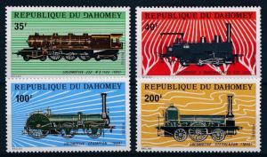 [63652] Benin Dahomey 1974 Railway Train Eisenbahn Chemin de Fer  MNH