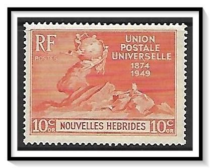 New Hebrides - French #79 UPU Issue MNH