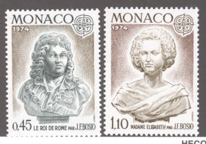Monaco, Scott #903-04, MNH, complete set
