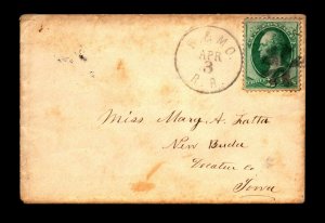 1800s B & MO RR RPO Cover / Towle Unlisted - L22501