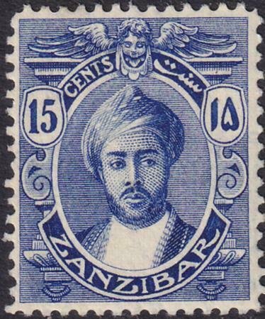 Zanzibar 1913 SC 125 MLH