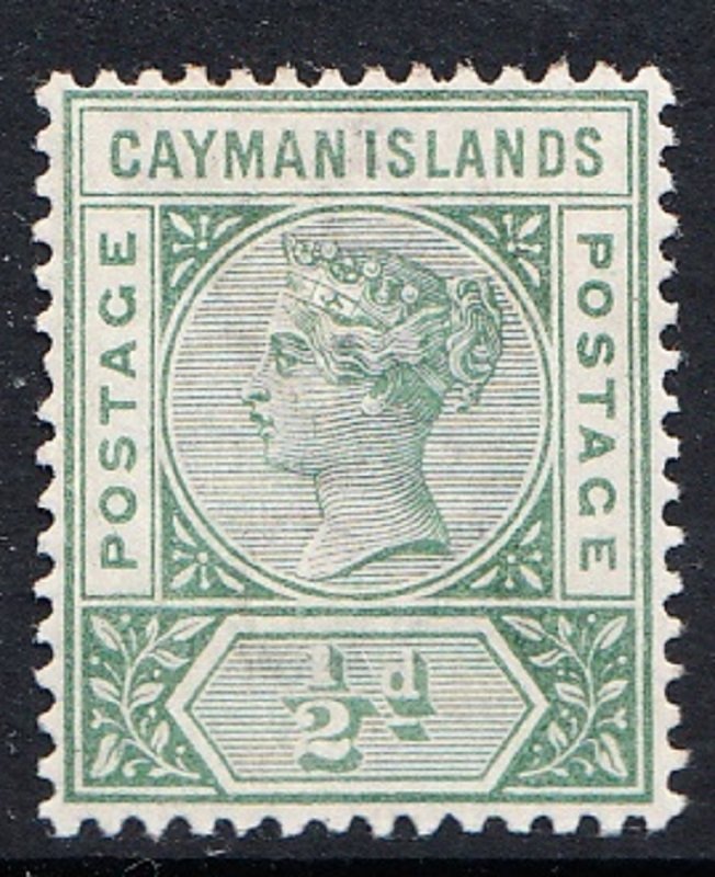 CAYMAN ISLANDS # 1 - Mint light hinge remnant