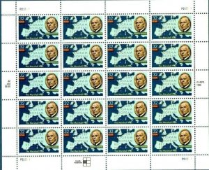 SCOTT 3141 THE MARSHALL PLAN, 50TH ANNIV SHEET OF 20 (32c) STAMPS MNH