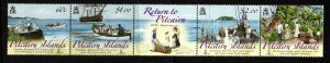 PITCAIRN ISLANDS SG779a 2009 RETURN TO PITCAIRN ISLANDS FROM NORFOLK MNH