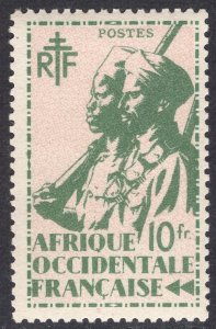 FRENCH WEST AFRICA SCOTT 33