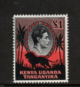 Kenya Uganda Tanganyika SG #150a Fine+ Mint Never Hinged