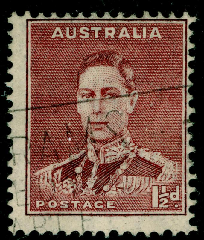 AUSTRALIA SG166, 1½d maroon, FINE USED.