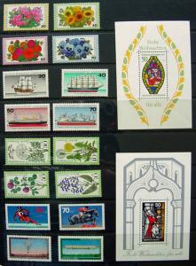 Germany, Semi-Postals, 1976-1992