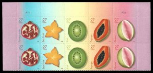 PCBstamps     US #4253/4257 PB $2.70(10x27c)Tropical Fruit, (P1111), MNH, (PB...