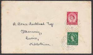 GB 1952 cover GREAT WESTERN TPO / UP railway cds...........................57408