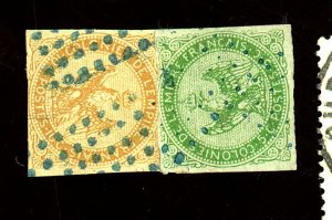 FRENCH-COLONIES #2-3 USED FINE Cat $24