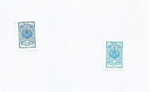 UZBEKISTAN - 2000 - Definitives - Perf 2v Set - M L H