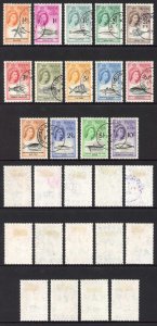 Tristan Da Cunha SG28/41 QEII 1960 Set of 14 Used