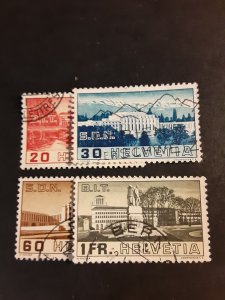 Switzerland #238-241         Used