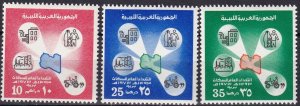 Libya #504-6  MNH  CV $21.75  (Z8066)