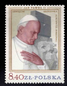 Poland Scott 2339 MNH** Pope John Paul II at Auschwitz-Birkenau Memorial