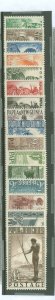 Papua New Guinea #122-136/139v Unused Single (Complete Set)