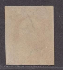 **US, SC# 11a Used XF 4 Margin SOUND GEM, Light Cancel, CV $15.00