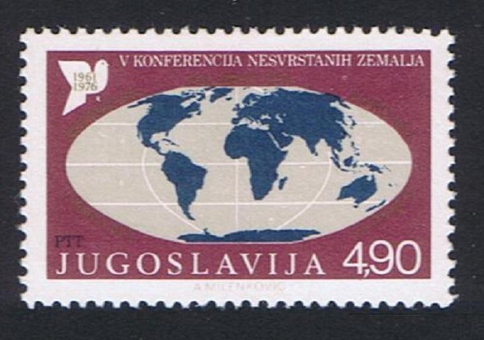 Yugoslavia Non-aligned Nations Summit 1v SG#1747 SC#1313