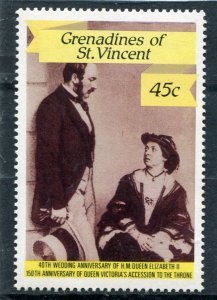 Grenadines St.Vincent 1986 QUEEN VICTORIA Anniversary 1v Perforated Mint(NH)