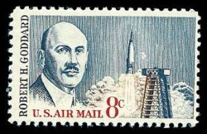 PCBstamps   US C69 8c Dr. Robert H. Goddard, MNH, (8)