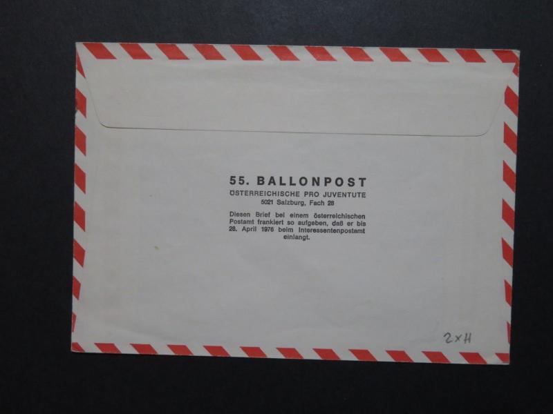 Austria 1976 Balloon Mail Event Cover - Z8806