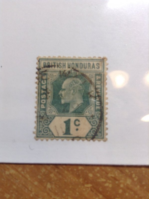 British Honduras  # 62  used