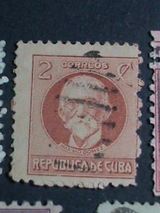​CUBA-1917-SC#264//279-13 OVER 100 YEARS OLD CUBA FAMOUS PERSONS USED STAMPS
