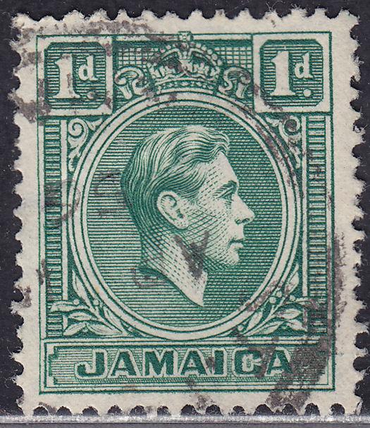 Jamaica 149 USED 1951 King George VI 1d