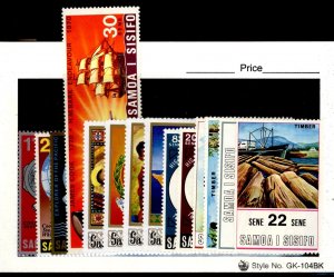 Samoa (Western Samoa) #329-42  Single (Complete Set)