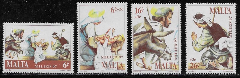 Malta Scott #'s 927 - 930 MNH