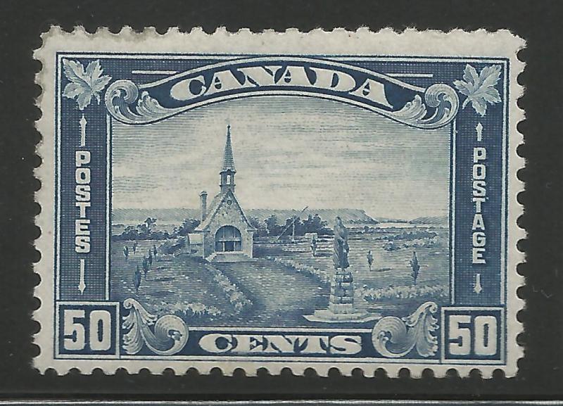 CANADA 176 GUM DAMAGE CV $175.00 MUSEUM AT GRAND PRE AND MONUMENT TO EVANGELINE