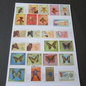 Cuba modern sets 176 stamps All MNH 