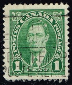 Canada #231 King George VI; Used (3Stars)