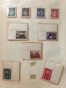 AUSTRIA Large OLD/MID USED MH MNH Collection(Aprx 800) (GM1293)