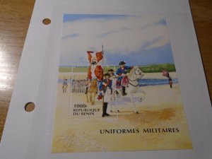 Benin  #  958  MNH  Military Uniform