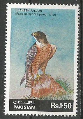 PAKISTAN 1986, MNH 1.50r Falcon Scott 663