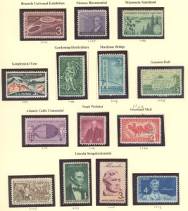 U.S. #SET/MIXED CONDITION' 