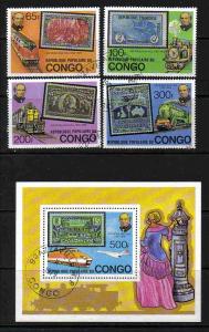 Congo #499-503 MNH