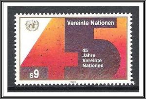 United Nations Vienna #104 45th Anniversary MNH