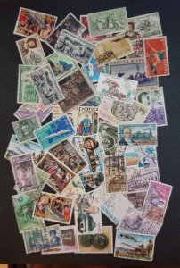 SPAIN Used Vintage Stamp Lot Collection T1517