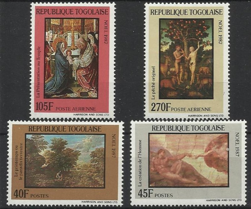 Togo #1448-1451 MNH CV$4.70