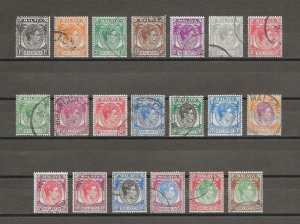 MALAYA/MALACCA 1949/52 SG 3/17 USED Cat £160