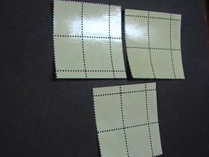 U.S.# C92a - C96a -MNH- SET OF PLATE # BLOCKS OF 4 --AIR-MAIL--AVIATION--1978-79